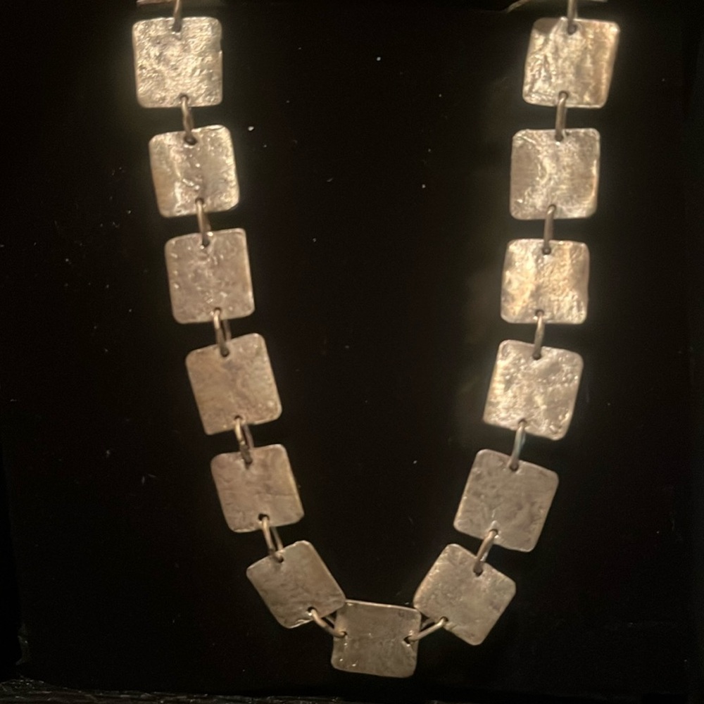 New-Moonscape Necklace - 950 Sterling Silver designed by Sarella Suarez